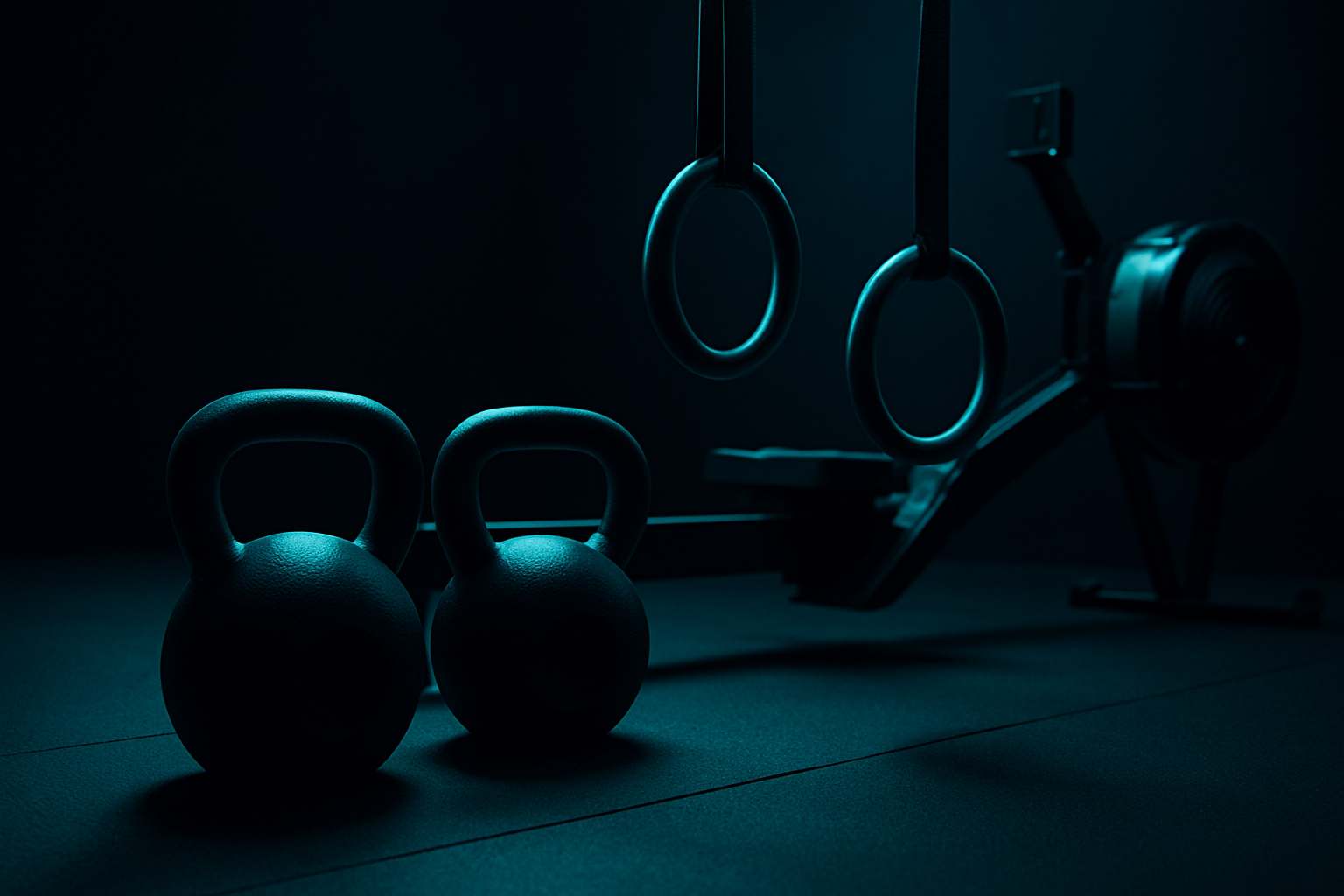 Illustration for the Chipper of five movements for time crossfit workout